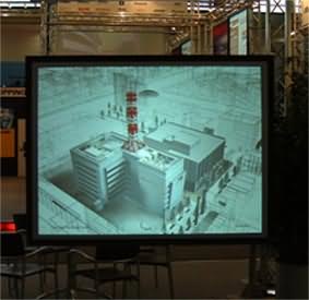 Projektions-leinwand